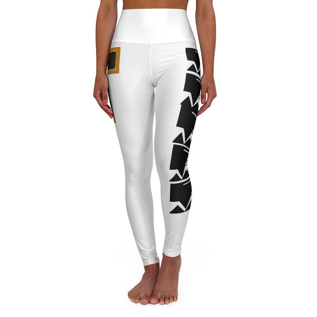 Noir Geo Yoga Leggings