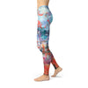 Colorful Painted Wall Leggings