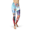 Colorful Painted Wall Leggings