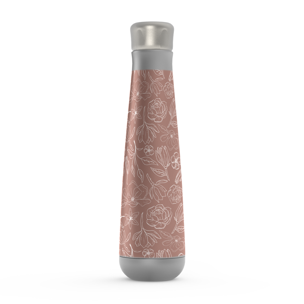 Mauve Magnolia Water Bottle