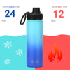 DRINCO® 22oz Stainless Steel Sport Water Bottle - Morning Sky Blue