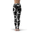 Black and White Circles Leggings