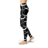 Black and White Circles Leggings